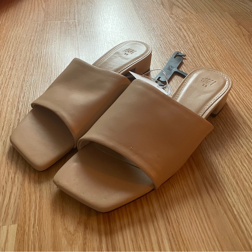 Beige sandals